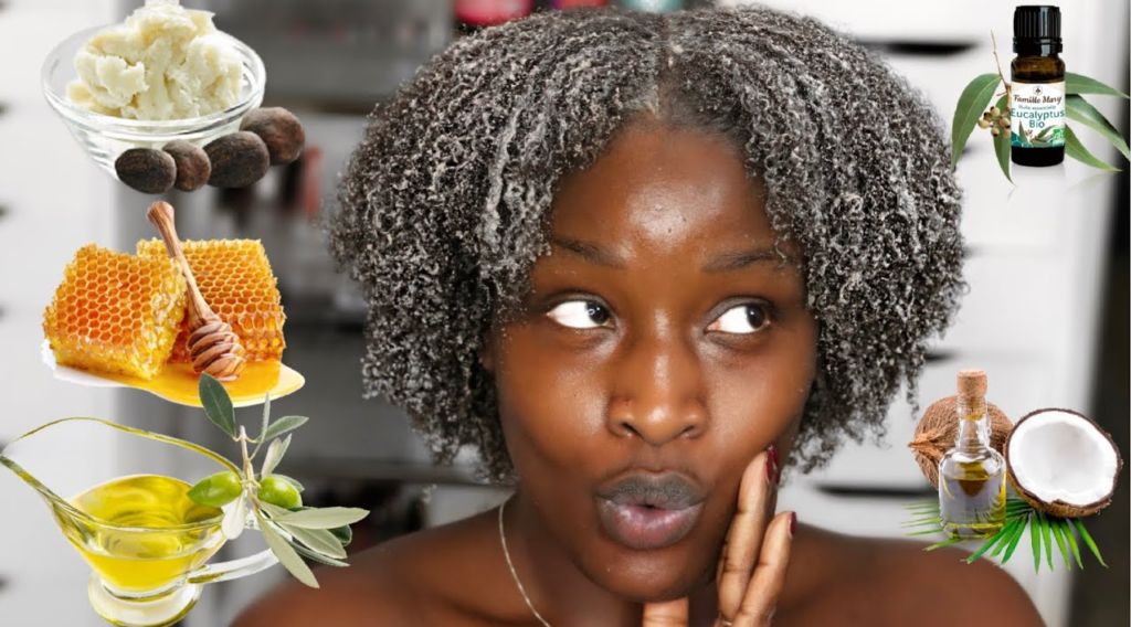 routine capillaire huile et masque cheveux afro  shampoing niverly